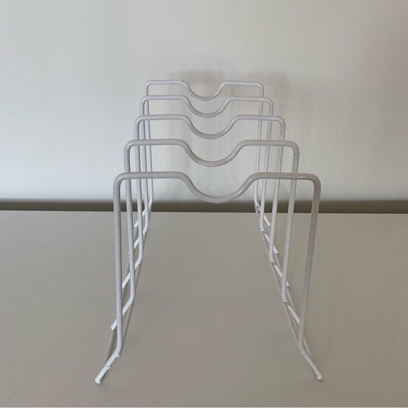 The Container Store Kitchen Container Store Wire 4 Lid Rack In